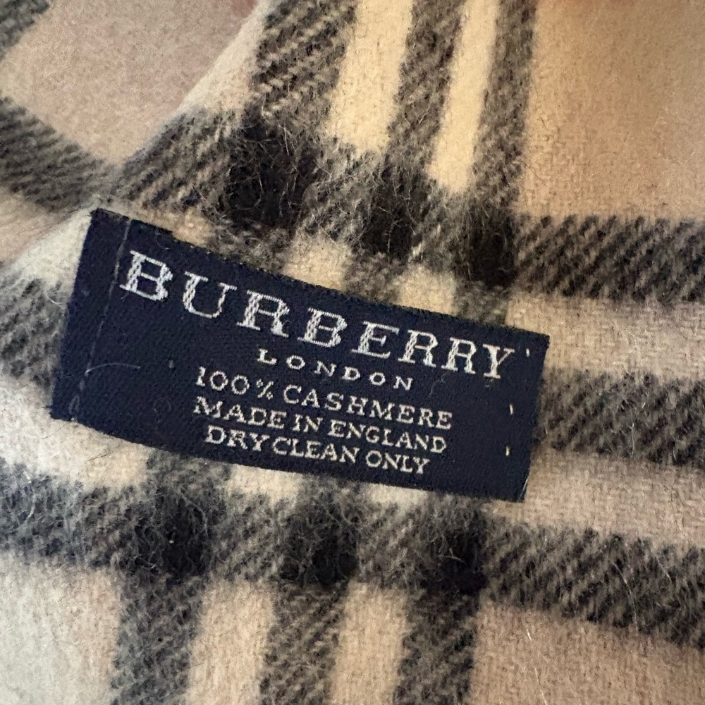 Burberry Cashmere Scarf